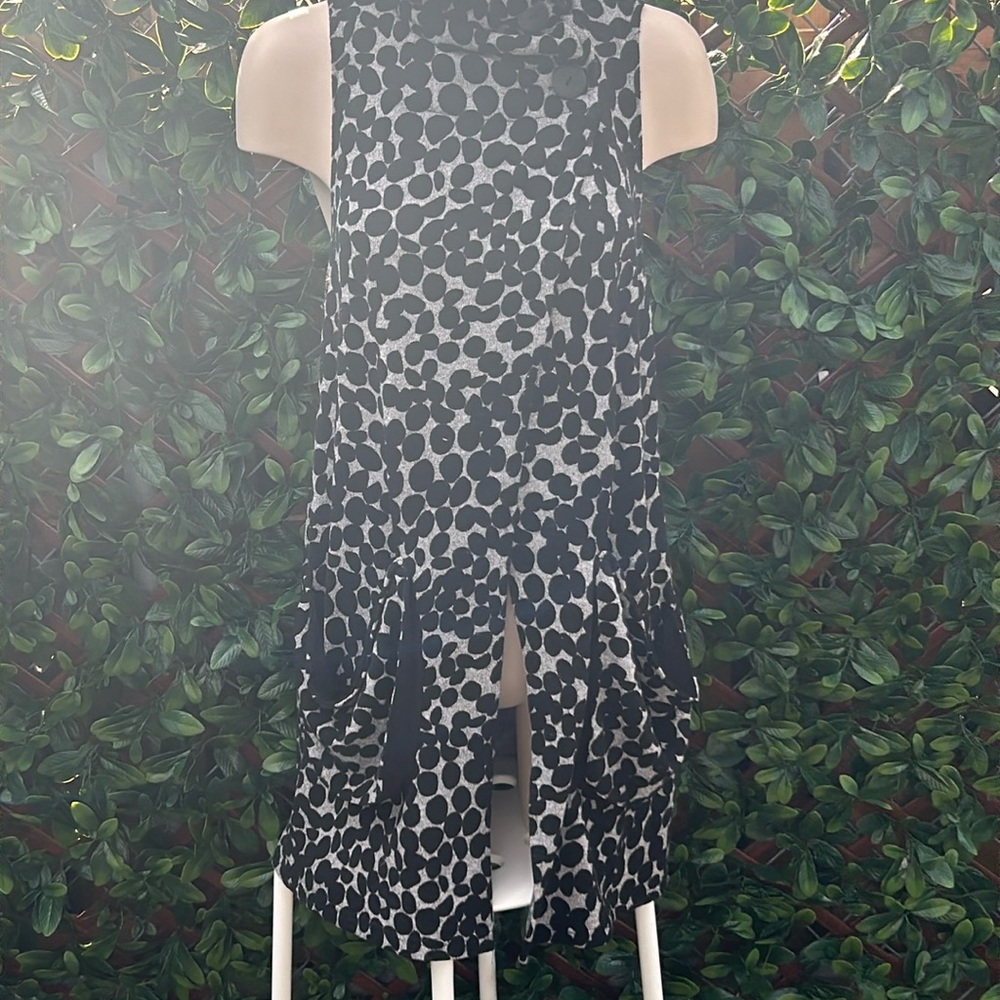 Sympli Long Jersey Sleeveless Wrap Cardigan - Picture 2 of 7